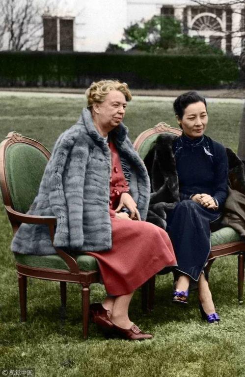 宋家三姐妹真实照片,百年风云中的传奇影像